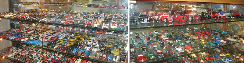 Coleção muito grande: Como organizar uma coleção de veículos em miniatura?
