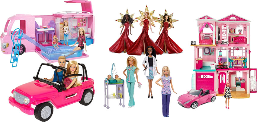 Mattel - Barbie - Alguns produtos